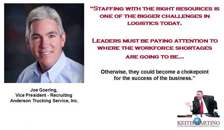 Jacob Goering Leaders in Logistics – Joe Goering